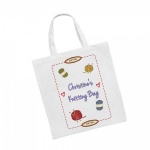 Personalised Knitting Tote Bag